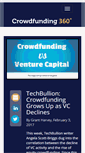 Mobile Screenshot of crowdfunding360.com