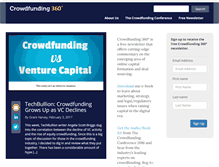 Tablet Screenshot of crowdfunding360.com